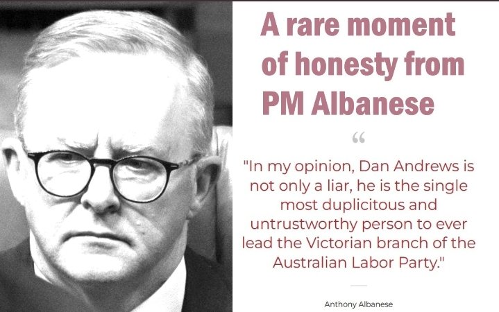 Philssay's tweet photo. What albo really thinks of Andrews. https://t.co/1oPijgcmJt