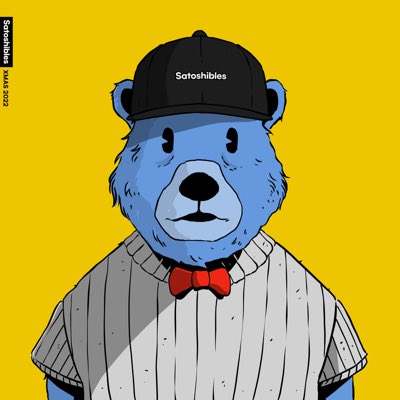 ConnorRCochran's tweet photo. Absolutely amazing collection from @aybzrda, @bruffstar, and the entire @satoshibles team!! Couldn’t be more happy with it — amazing art, amazing idea, and amazing execution!! Thank you all for the great work and relentless creation. 🫡#NewProfilePic https://t.co/AXkgPw80Hw
