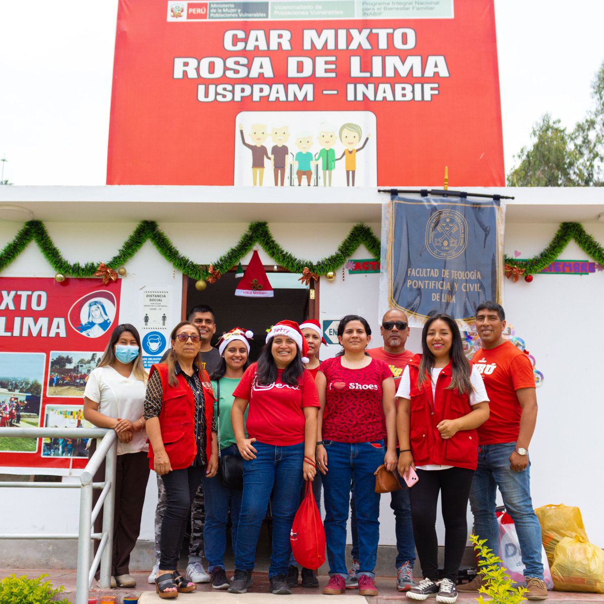 ftpcloficial's tweet photo. El día de ayer, miércoles 21, pudimos pasar un momento de fraternidad junto a los adultos mayores del CAR Santa Rosa de Lima, Cieneguilla. Nos fuimos muy agradecidos, pero, sobre todo, con muchos rostros en el corazón y para la oración 🤍
#FTPCL #FacultadDeTeología https://t.co/3CaZCfPVlm