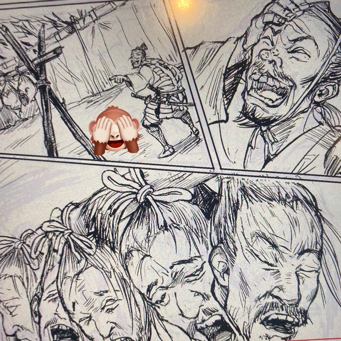 ボカァね、小さい頃は漫画家になって、綺麗な絵が描きたかったんだ。
(目のハイライトが消えて闇落ち&amp;CVは小山力也) 