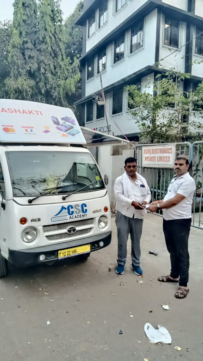 Sashakti Mobile Vans under Digital and Financial Inclusion project  <a href="/CSCegov_/">CSCeGov</a> <a href="/academy_csc/">CSC Academy</a> <a href="/PMGDISHA/">PMGDISHA</a> <a href="/Tele_Law/">Tele-law</a> received by VLEs at Durg, Gorakhpur , Vadodara and Mumbai <a href="/_DigitalIndia/">Digital India</a> <a href="/GoI_MeitY/">Ministry of Electronics & IT</a> . The project is supported by <a href="/LLF_IN/">Learning Links Foundation</a> <a href="/Mastercard/">Mastercard</a> <a href="/ceo_csc/">CEO_CSC e-Governance</a>
