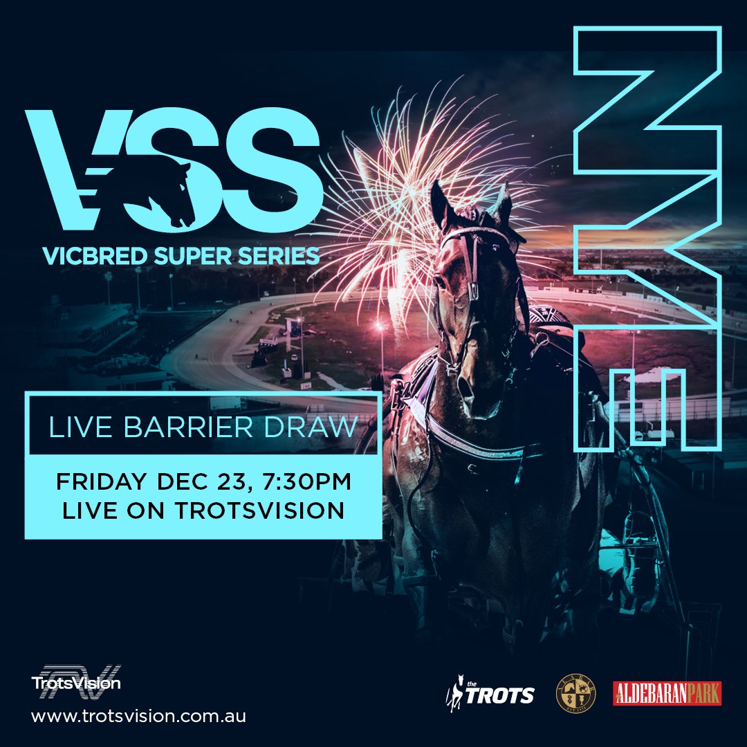 TheTrotsComAu's tweet photo. Join us for the VSS semi-finals, and live barrier draw all at Melton tonight! Race 1 kicks off at 5:10pm with the first of the final barrier draws at 7:30pm, all live & FREE on https://t.co/3dhO1u3CUN
Read more👇
https://t.co/YlHVkMxq6a
#HarnessRacing #Racing #BarrierDraw #Draw https://t.co/abIyxmx1VN