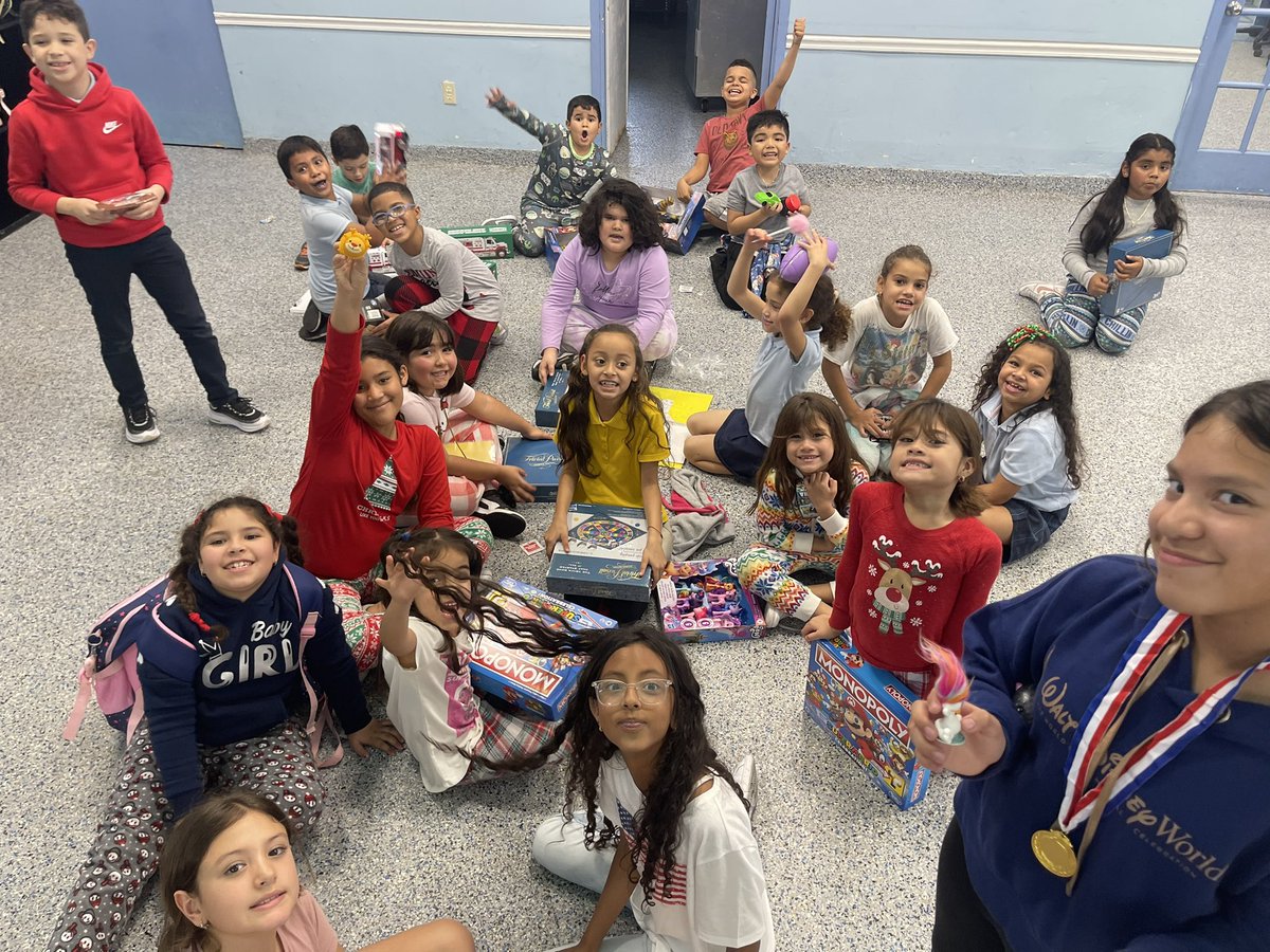 A huge thank you to <a href="/JackFreire4/">Commander Freire</a> and the Toys for Tots program, whose donations enabled us to give away plenty of toys to our Shenandoah after school program kids! The smile and gratitude these kids showed us is the perfect close to a great week before the holidays!