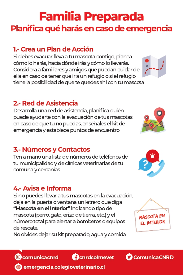 colmevetchile's tweet photo. Respecto a la emergencia que se vive en estos momentos en Viña del Mar, nuestra Comisión de Respuesta a Desastres llama a la comunidad a la calma y a seguir las instrucciones de la autoridad, y en el caso de evacuación, tener a mano el kit de emergencia  y evacuar con mascotas. https://t.co/zxMr4CKJWP