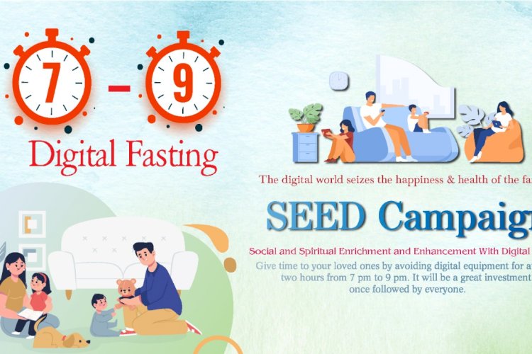 SarbiKaur5's tweet photo. Tchnology has been changing drastically, people has no time for their families. For that Saint Dr. GurmeetRamRahim ji started a new initiative #DigitalFasting between 7pm to 9pm for #FaimlyTime and enjoy life.#DigitalFasting https://t.co/ga3jGcFwDL