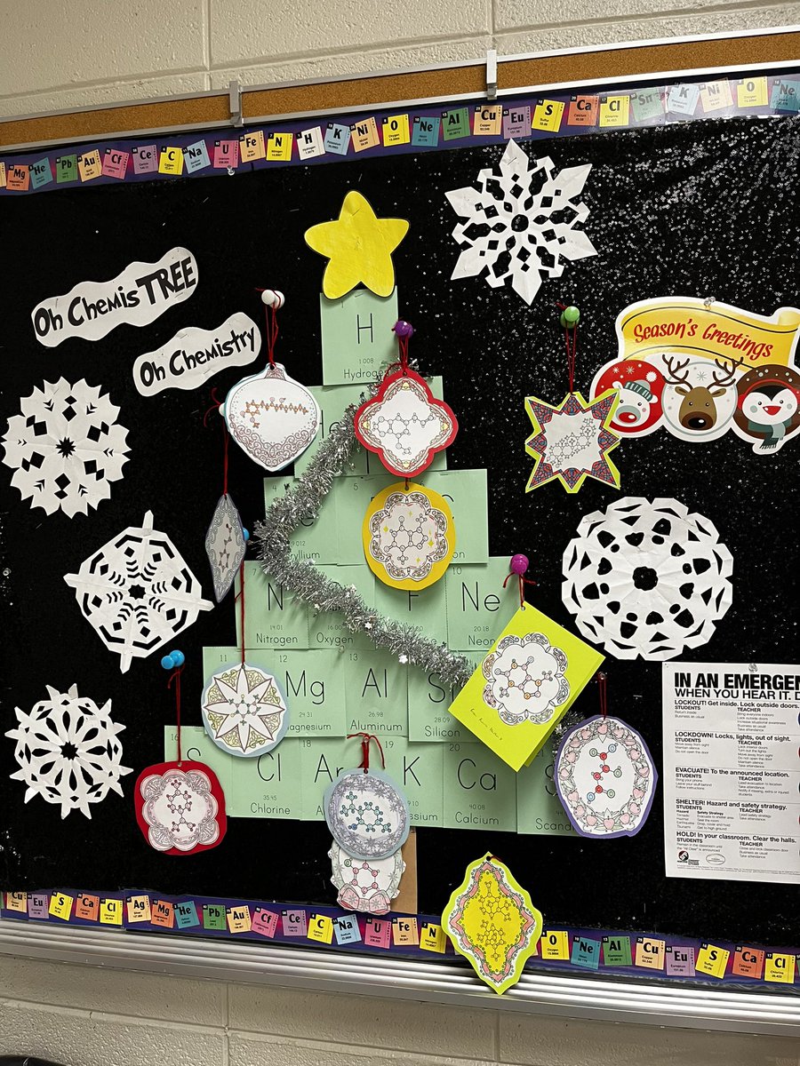 Holiday Organic Molecule Ornaments!