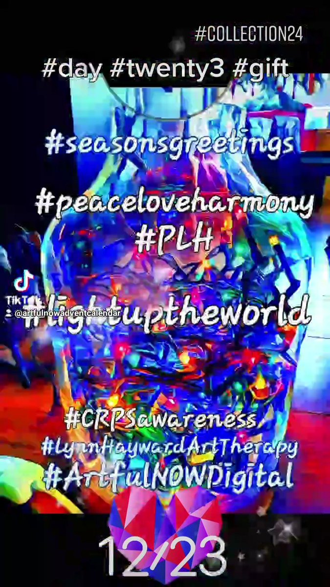 ArtfulnowStudio's tweet photo. #Daytwenty3gift
#Rewardingrewrapping
#lightuptheworld with
#creativity
#imaginationiskey
#creatingtexturedpatternsofvibratinglanguage
#creatinggiftsforyou
#creativelymarkmaking
#clarifiescontrol
#easierorharder
#healingblessingsforall
#XMAS2022art
#SeasonsGreetings
#FilmMakerPro https://t.co/pOMJrZkdHQ