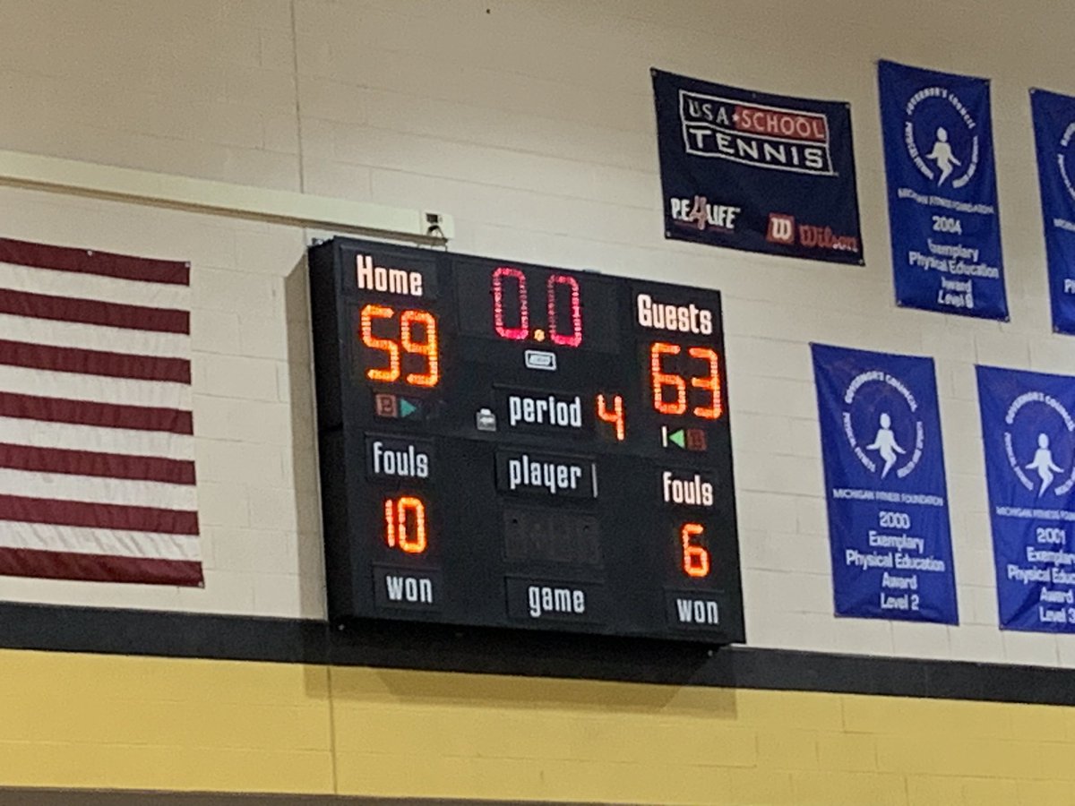 Boys basketball defeats Adams 63-59, great game by both teams, Eli Kalaj and Grant Calcagno each had 21 for the Falcons <a href="/SOFisgood/">Soldiers Of Fortune</a> <a href="/MrWrinkleRHS/">Josh Wrinkle</a> <a href="/RHSFalcons/">Rochester High School</a> <a href="/OAAathletics/">OAA Athletics</a> <a href="/MIPrepZone/">MIPrepZone</a> <a href="/DanFenner/">Dan Fenner</a>