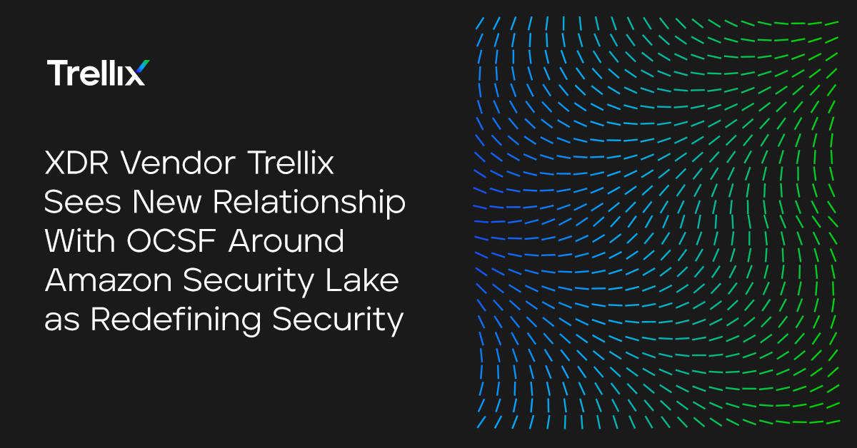 Trellix's tweet photo. How does our partnership with @awscloud help significantly reduce vendor lock-in?

Our CTO, Cloud @mcholste shares with @channelbuzzca. https://t.co/oI74ygN55q https://t.co/DOSLcj1Cbb