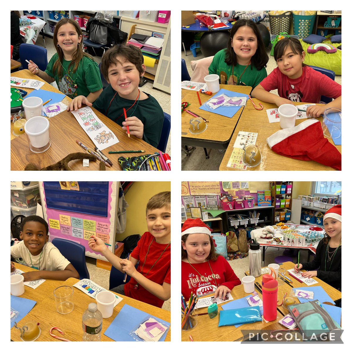 MrsCMema's tweet photo. Simply having a wonderful Christmas time! Thank you to our fabulous class volunteers today for throwing us such a fun holiday fest! 🎄🎅🏼❄️🧣 @NewMonmouthElem #MTPSpride https://t.co/8nTR7joqyx