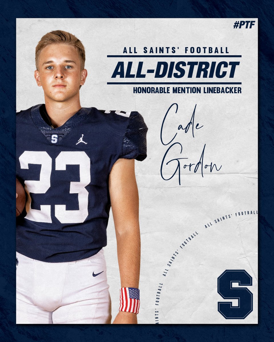 PTFFootball's tweet image. Congratulations to '23 Cade Gordon for earning HM All-District at Linebacker! 

We are so proud you &amp;amp; are excited to continue celebrating you as we cheer you on in this next chapter!

(@CadeGordon11) #PTF #PTFFL