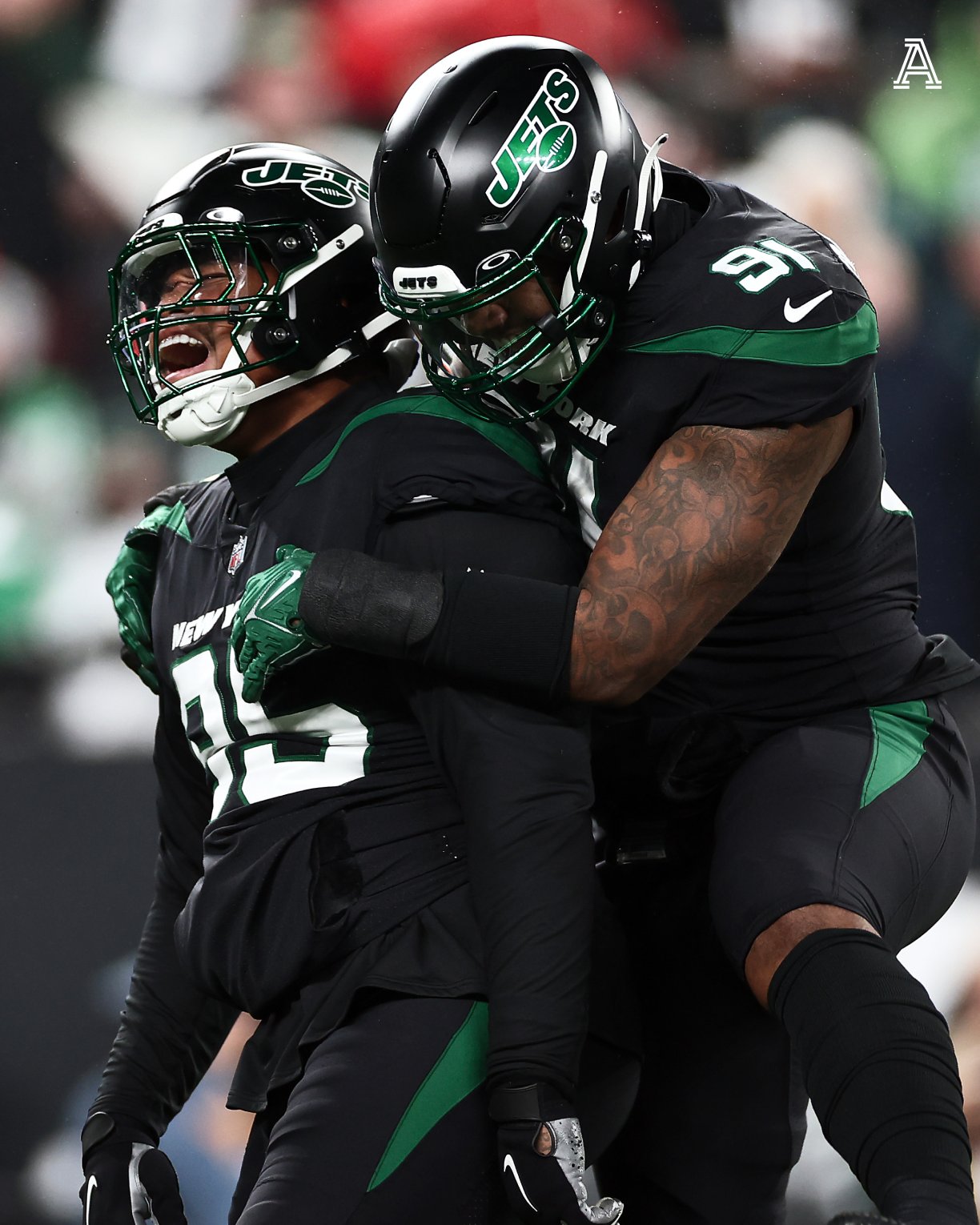 The Athletic NFL on X: 'Do you like the Jets' all black uniforms? 