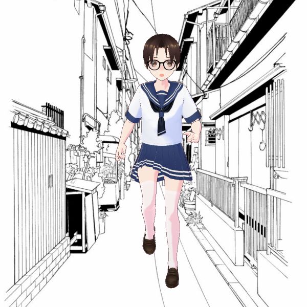 VROIDをぜんぜんいじれないままアップデートが着てたので申し訳ないと起動
一番義兄らしさをだそうとしたらこんな感じにしかならなかった 