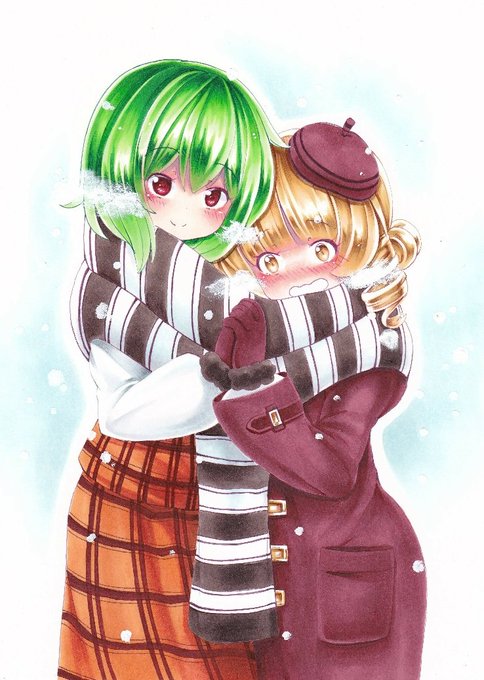 幽エリ!体格差って良いと思います(*'ω`*) 