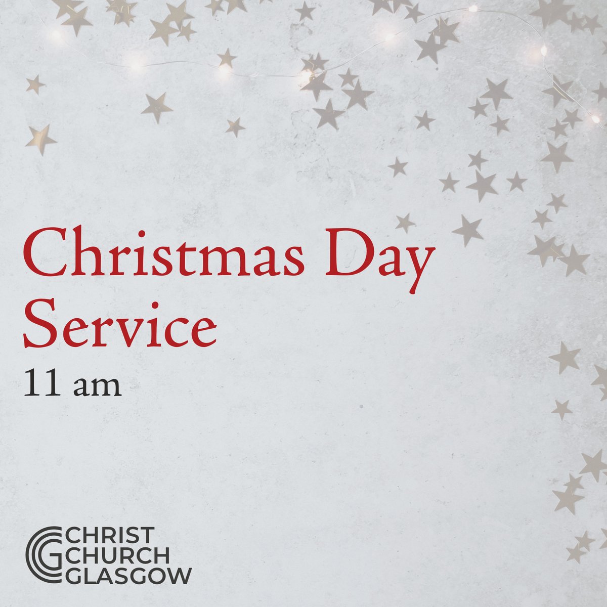We’d love to have you join us on Christmas Day at 11am as we celebrate the coming of Jesus.
All are welcome.