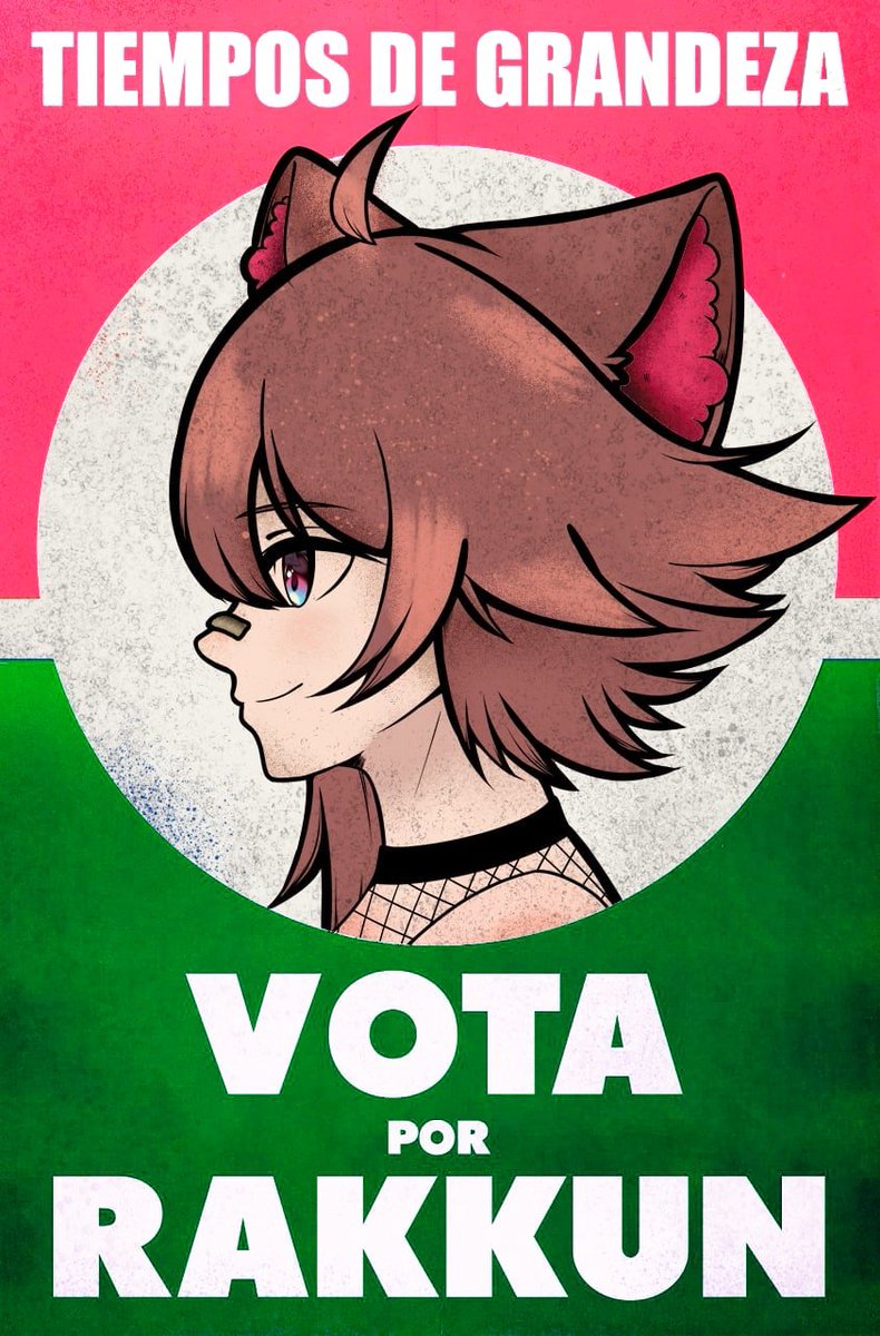Demostremos el #PoderMapache en los #PremiosESLAND  

⋆ NOMINADA A VTUBER DEL AÑO ⋆
→ premiosesland.com/vota 

¡JUNTOS SOMOS FUERTES! 
A VOTAR A LLEGAR AL TOP 4

A ROMPER LA MALDICIÓN DE NUNCA PODER VIAJAR A MÉXICO 💪
