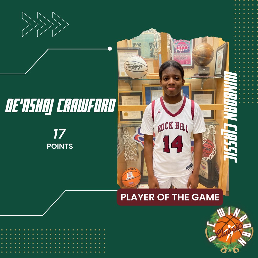 winbornclassic's tweet photo. @RHHSGirlsBBall De’Ashaj Crawford 🤩🐾 https://t.co/sTH7548pKW