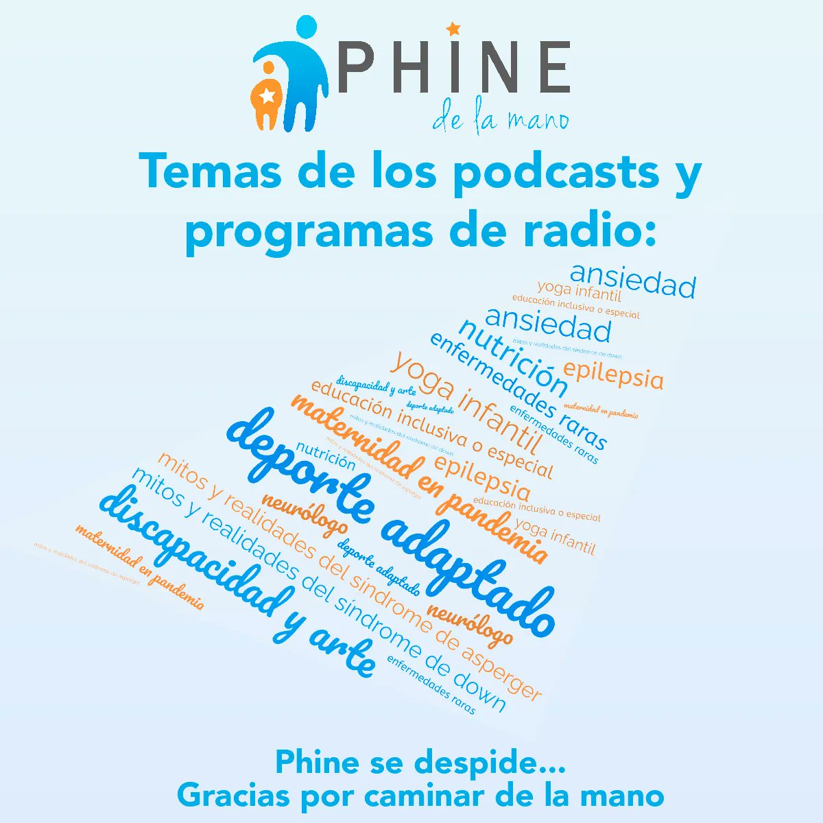 PHINE se despide…
Gracias por caminar de la mano
#SomosPhine