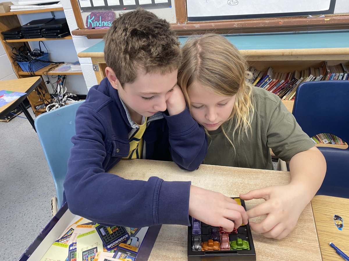 MsKhasClass's tweet photo. We had a fun morning of board games and math games @WinstonPSLDSB and it got pretty intense for some of these dedicated competitors. #firstto100 #readysetroll https://t.co/Ra0R3Bgi9b