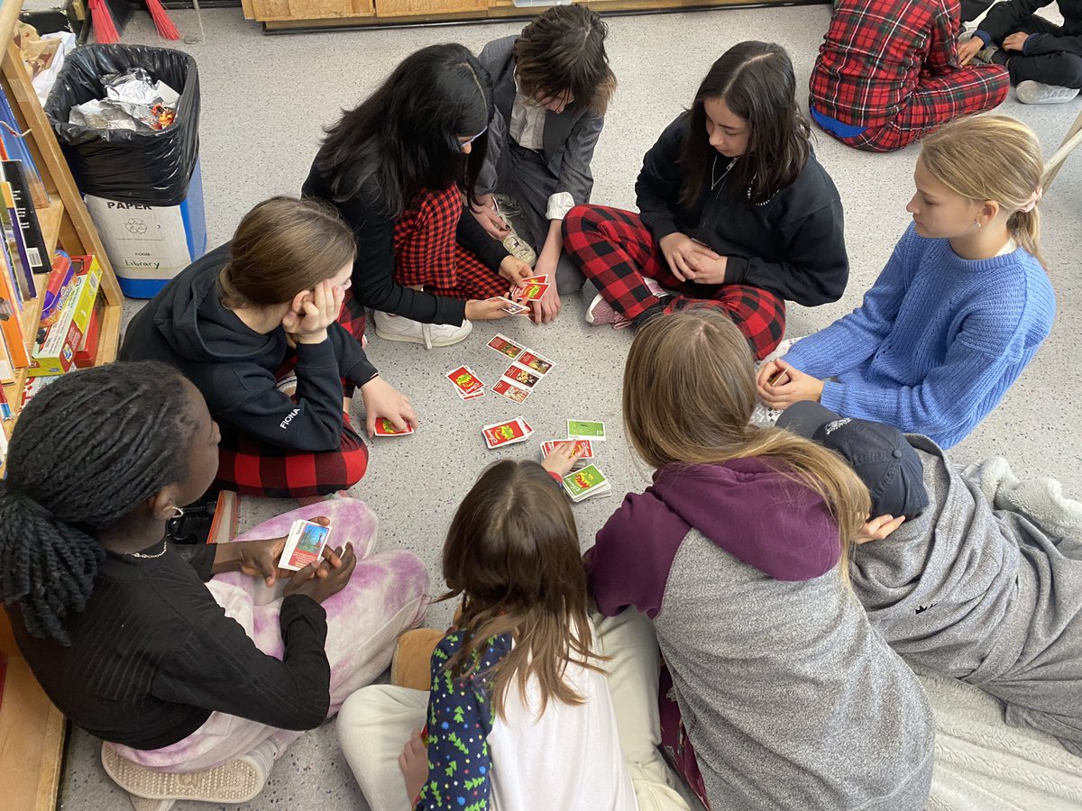 MsKhasClass's tweet photo. We had a fun morning of board games and math games @WinstonPSLDSB and it got pretty intense for some of these dedicated competitors. #firstto100 #readysetroll https://t.co/Ra0R3Bgi9b