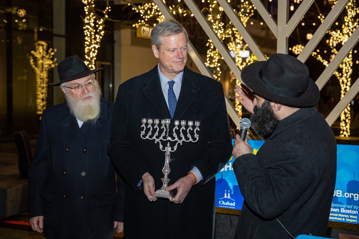 Honored to help light the menorah in the Seaport for the fifth night of Hanukkah and share some thoughts about the importance of this festival of lights.