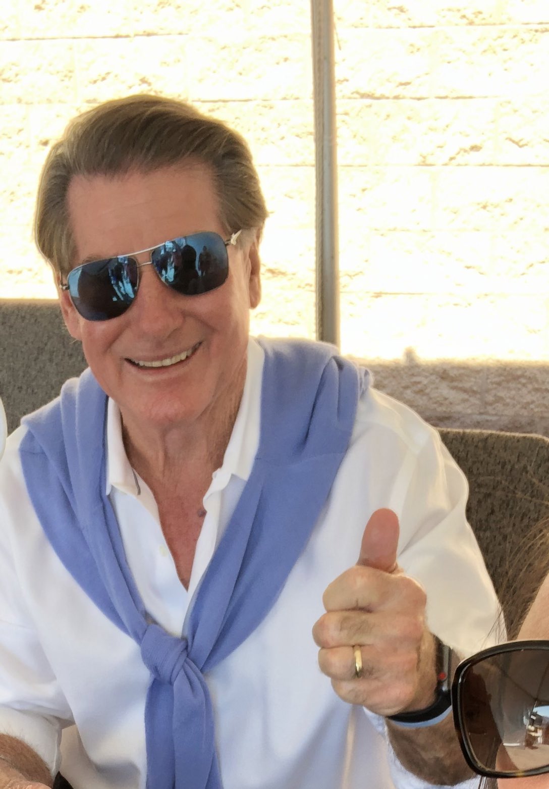 < fan girl. Happy Birthday, Steve Garvey!  