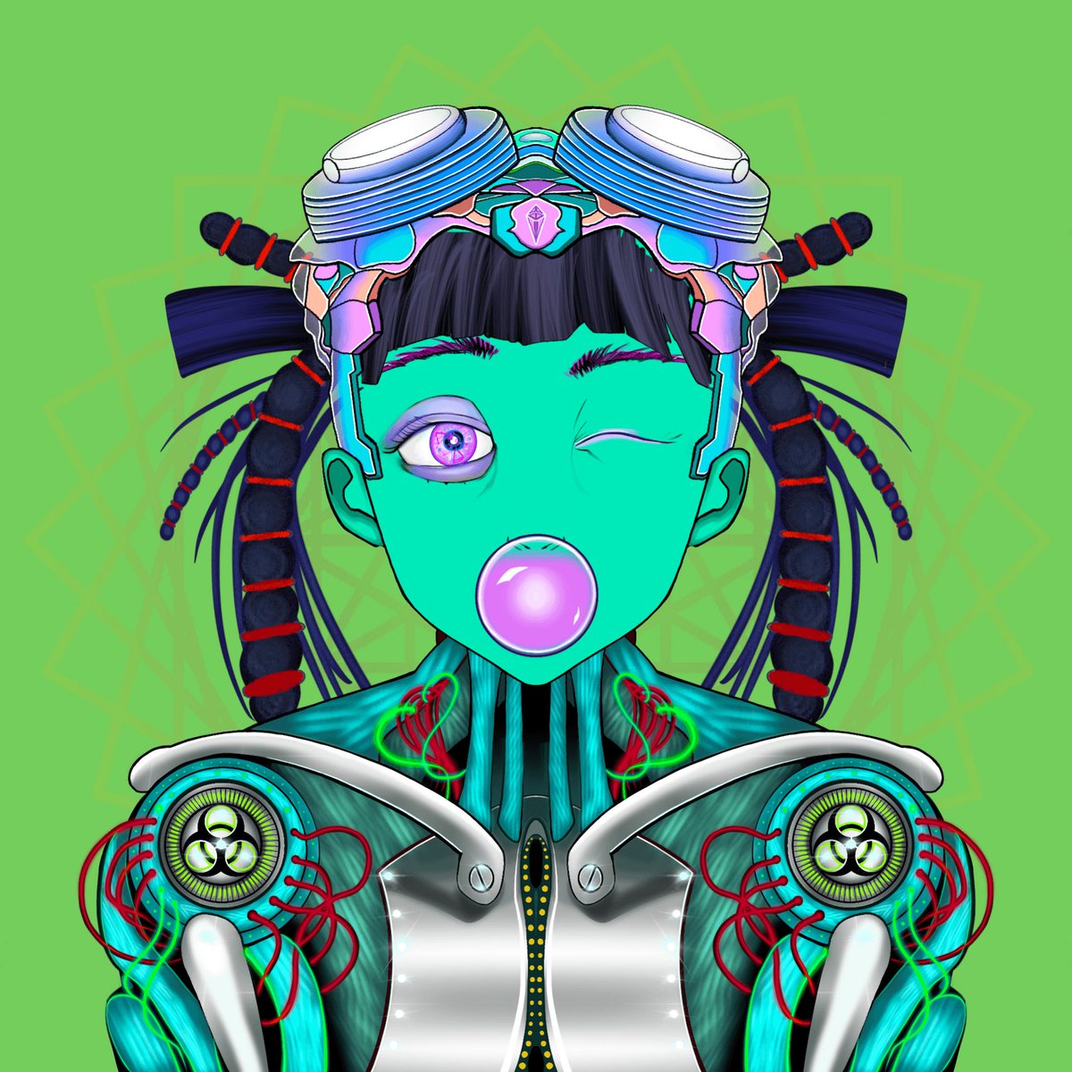 artfractalicia's tweet photo. Cyberpunks Collection
🌿🧑🏿‍🎤👩🏾‍🎤
.0015 eth
😘
On @optimismFND  blockchain!!
https://t.co/6jN1aMSAiy
#cyberpunk #OptimismNFTs https://t.co/WXVRZ9pn6L