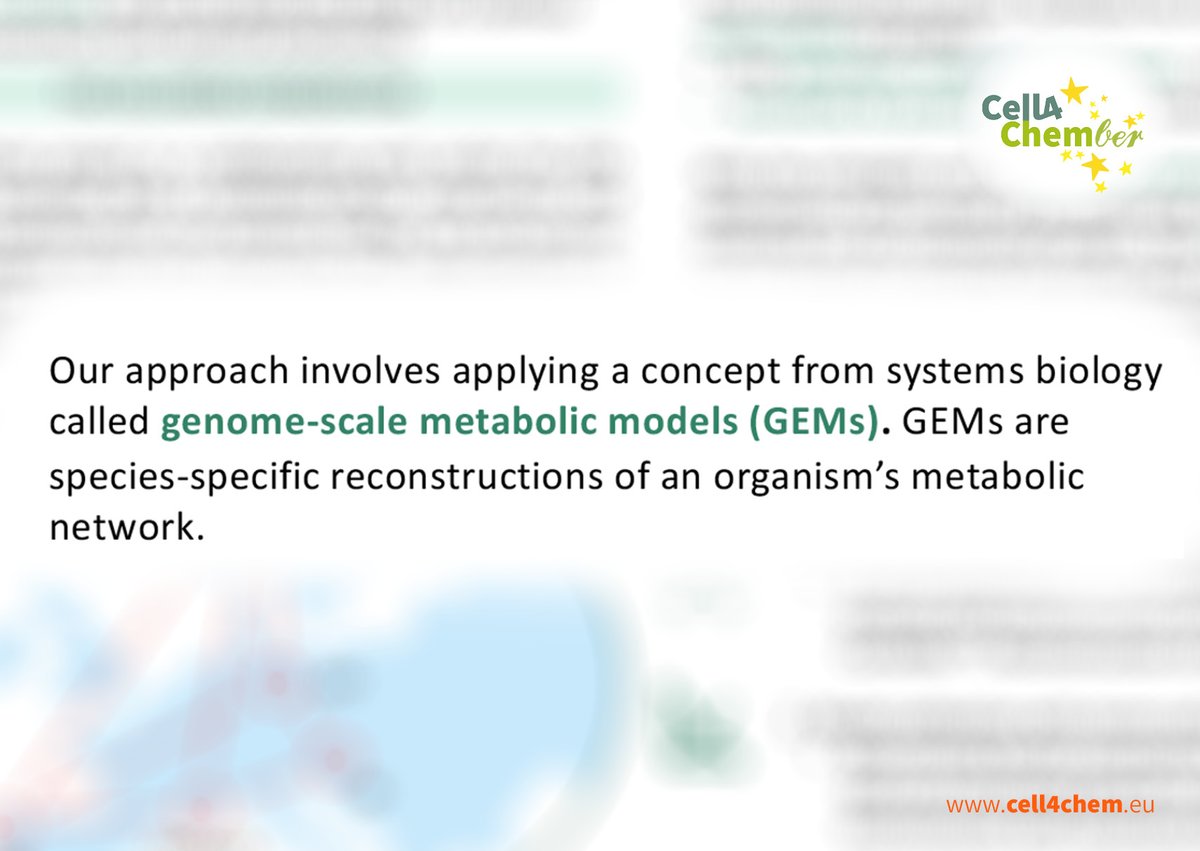 Cell4C's tweet photo. Idun Burgos, PhD researcher @NTNU, presented a #cell4chem poster on “Modeling the Conversion of Lignocellulose into Medium-Chain Carboxylates” at #ISME18 and pointed out the approach with #GEMs.
For more details & the original poster visit: https://t.co/UCM9QnpwhA
#cell4chember https://t.co/y3wUsNR7Vj