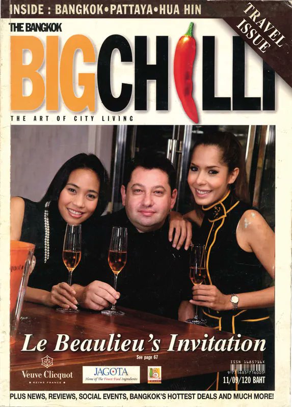 TheBigChilliMag's tweet photo. THE BIGCHILLI 22ND ANNIVERSARY
We’re celebrating another milestone in the life and times of The BigChilli, Thailand’s original expat magazine.
Read More: https://t.co/uWckArQw2O https://t.co/wyVFvJsgER