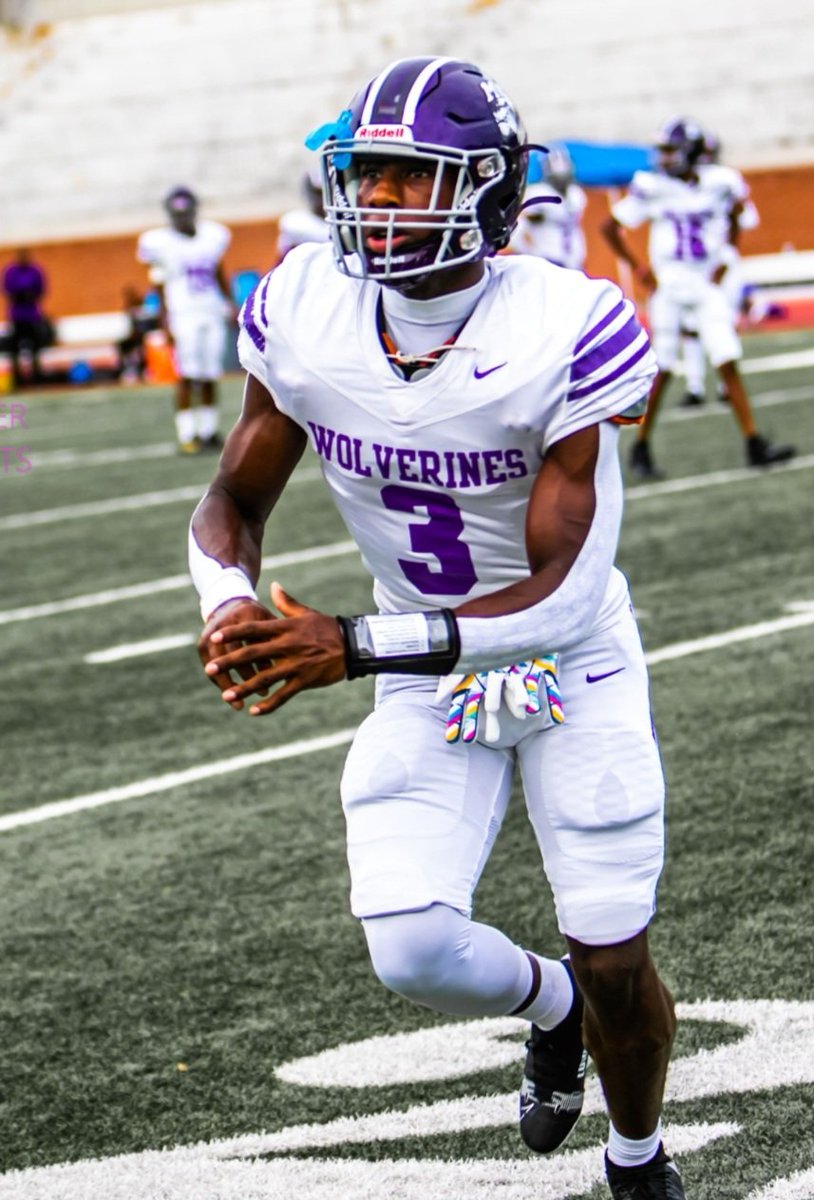 Congrats 2023 <a href="/MillerGrovefb/">Miller Grove Football</a> <a href="/3cspaulding/">Cayman Spaulding</a>  signing with <a href="/TNTechFootball/">TTU Football</a> well Deserved and Earned ‼️#GoWolverines