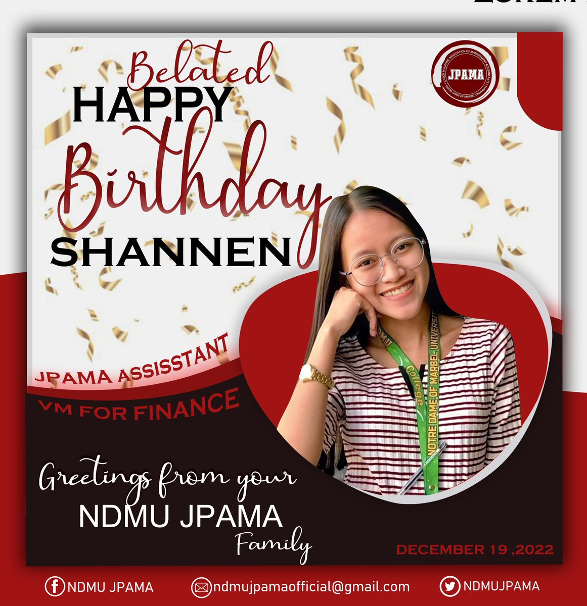 NDMUJPAMA's tweet photo. May life take you on a journey you never imagined, bringing you to a destination that stirs your soul,gives you peace of mind,and surrounds you with love.
Belated Happy Birthday,Shannen &amp; Happiest Birthday, Allyza!May the both of you be blessed with courage and strength each day. https://t.co/s96OE5pD5h