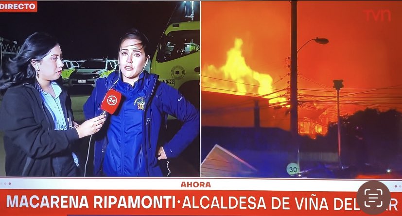 Mientras Pamela Jiles pregunta insidiosamente por la alcaldesa de Viña del Mar, Macarena Ripamonti ha informado con detalle y precisión el trabajo que está realizando Onemi, Bomberos, el municipio, los centros de acopio, albergues y Cesfam disponibles