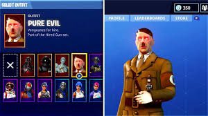 Fortnite_Feet69's tweet photo. Fortnight has Collab with hitler .So that means epic games are with NASA. #savekanye https://t.co/sY04I1yz88
