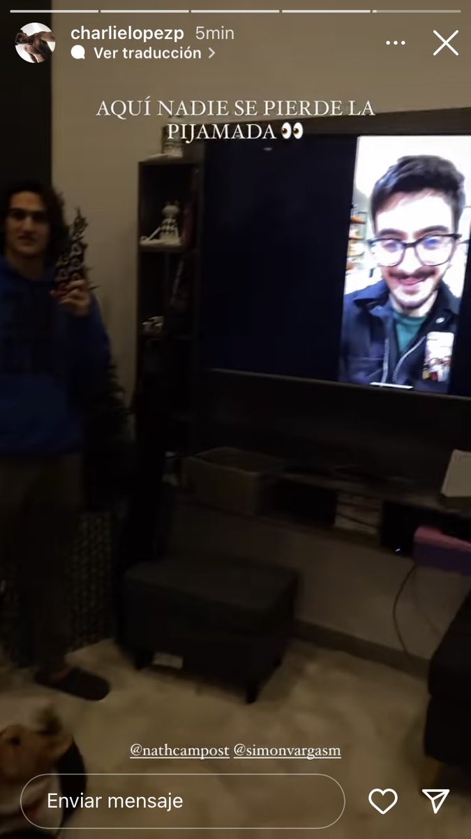 COMO QUE SIMON NO VA A ESTAR EN LA PIJAMADA DE ESTE AÑO