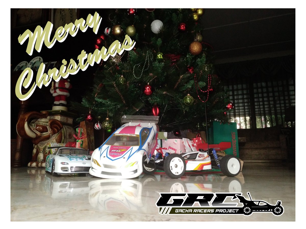 GRCpro_official's tweet photo. Merry Christmas from us here at GRC Project hoping everyone gets their wish RCs this season~
#ボイスドラマ
#オーディオドラマ
#ラジコン部
#ラジコン
#RCcar
#GRCProject
#GachaRaCers
#ガチャレーサーズプロジェクト
#IdolProject
#アイドル声優 https://t.co/RXu1Tx6lGf