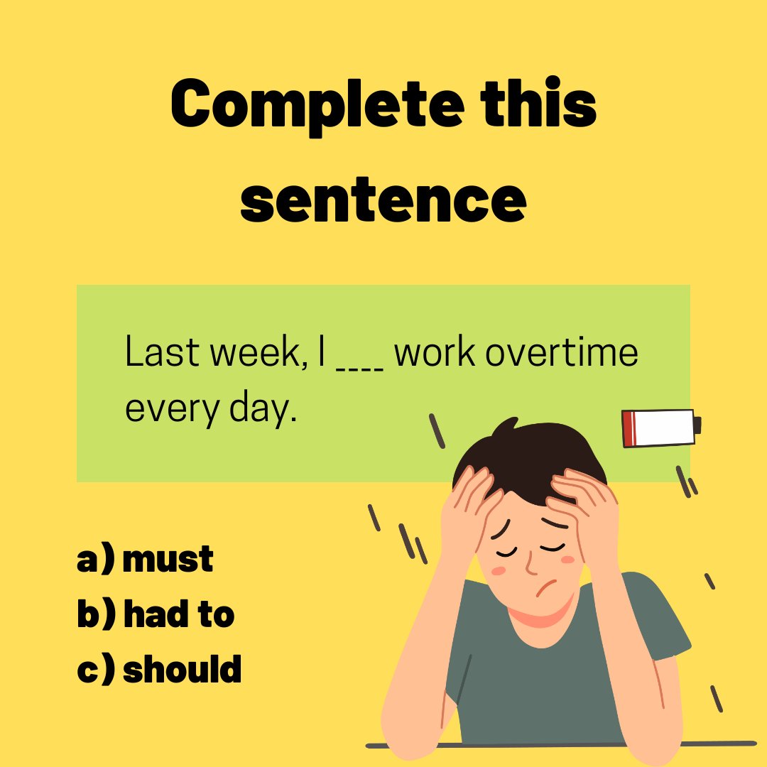 tedielts's tweet photo. It's Friday! 🥳 I hope everyone had a great week. 

Here's your #grammar quiz for today. https://t.co/CvhWUQ6Ufj
