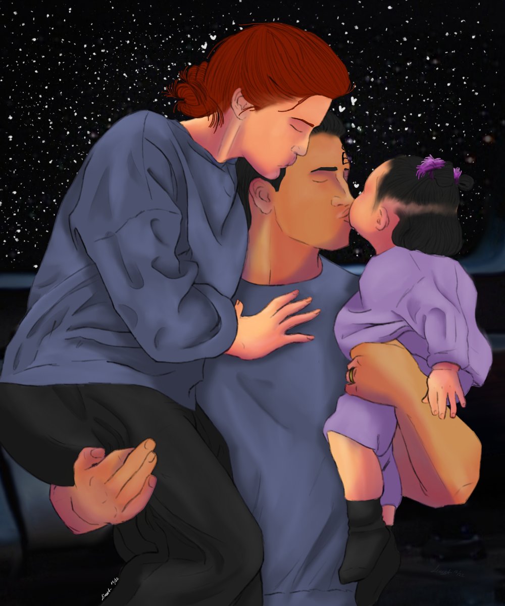 👶💋❤️❤️!!!
.
.
.
#captainjaneway #chakotay #startrekfanart  #JCdeservedbetter  #makeJChappen #janewayxchakotay #jc