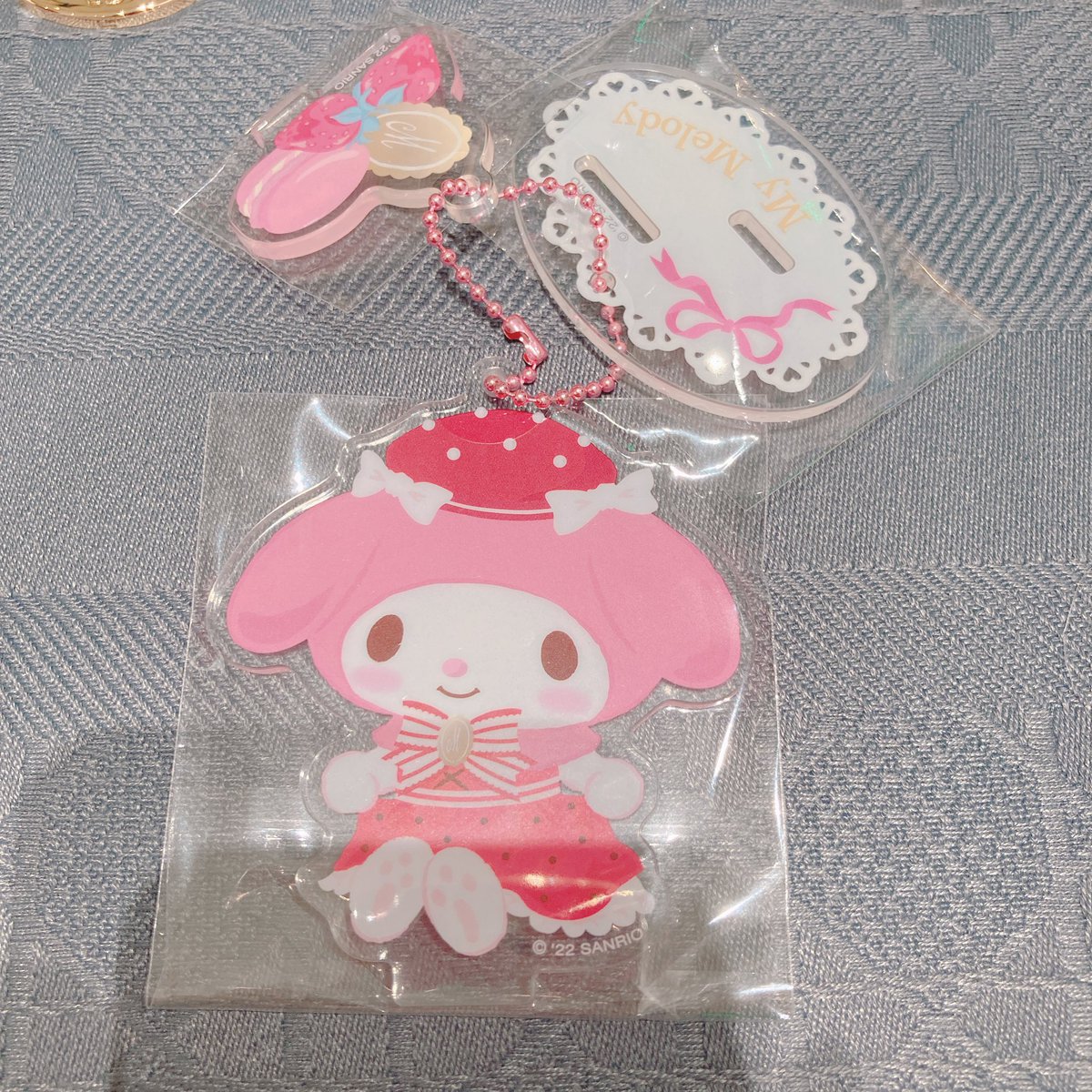 mngsgd's tweet photo. サンリオ スイーツモチーフ バッグチャーム フィギュア 交換
譲→バッグチャーム:シナモン2 マイメロ
フィギュア:マカロン ポチャッコ マイメロ
アクスタ:マイメロ
求→各種クロミ
池袋手渡し可能です。マカロンクロミは求めていません。 https://t.co/95IvMFDQ8D