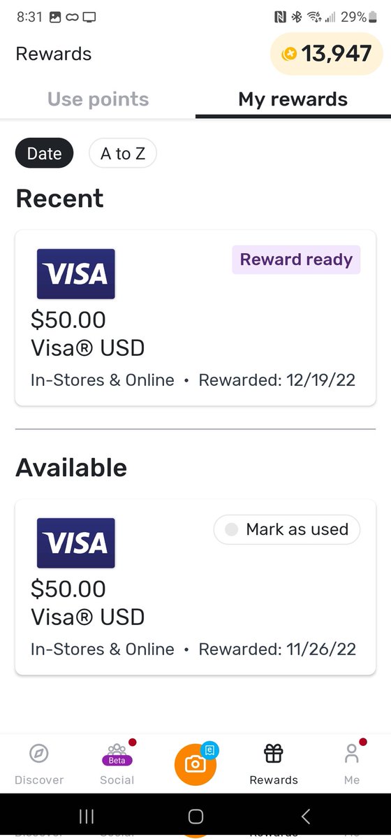 AyexJaden's tweet photo. If yall don't know about this app then you should look into it. I've been able to get 2 $50 gift cards just for scanning receipts! #Fetch #fetchrewards #sahm #sahmlife #Fetchapp #rewards #moneyback https://t.co/alJn8lvfde
