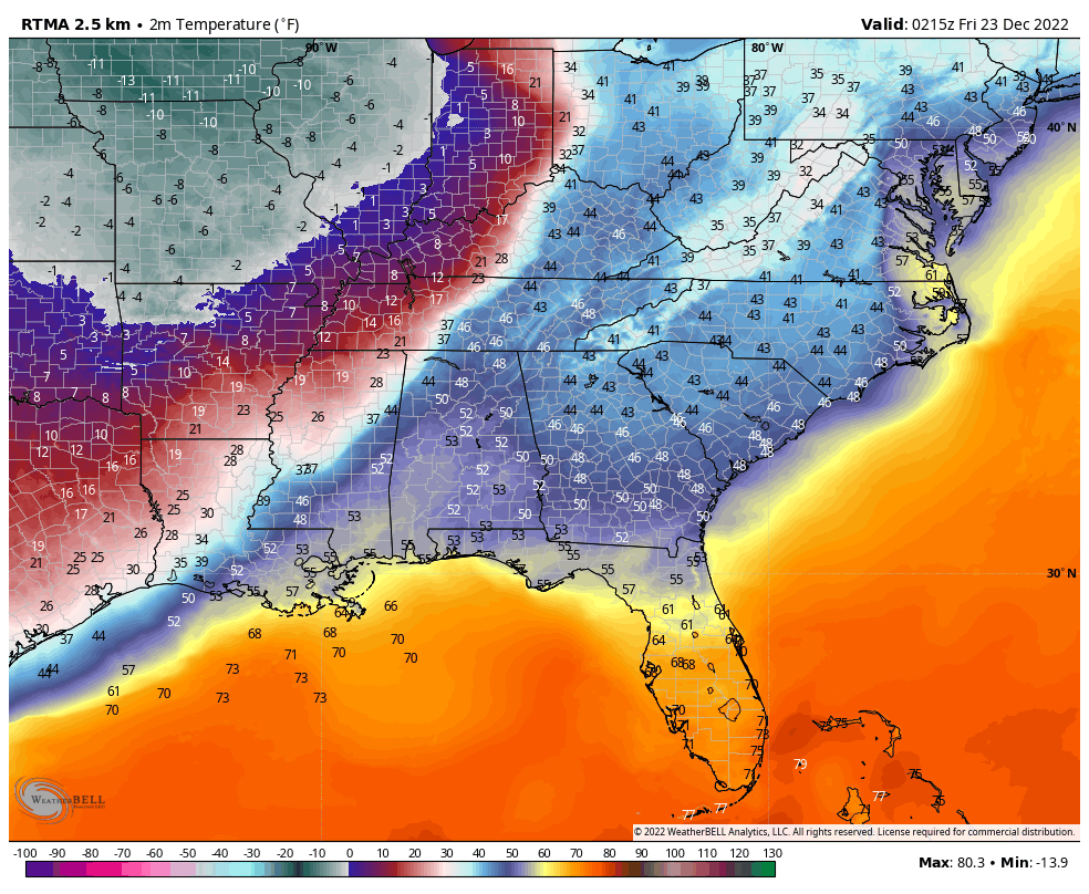 Kaitlin Wright on Twitter "With a temperature of 29° in the Northern