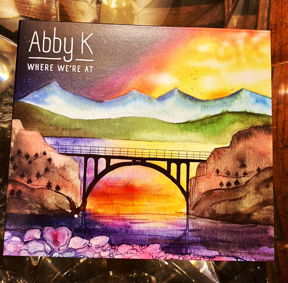 AbbyKMusic's tweet photo. “The only way to get where we’re going is to see where we’re at”. Coming March 2023 ❤️#WhereWereAt #abbykmusic #newalbum #newmusic #postpandemicthoughts #londonbridgestudioseattle https://t.co/fFEHocro0U