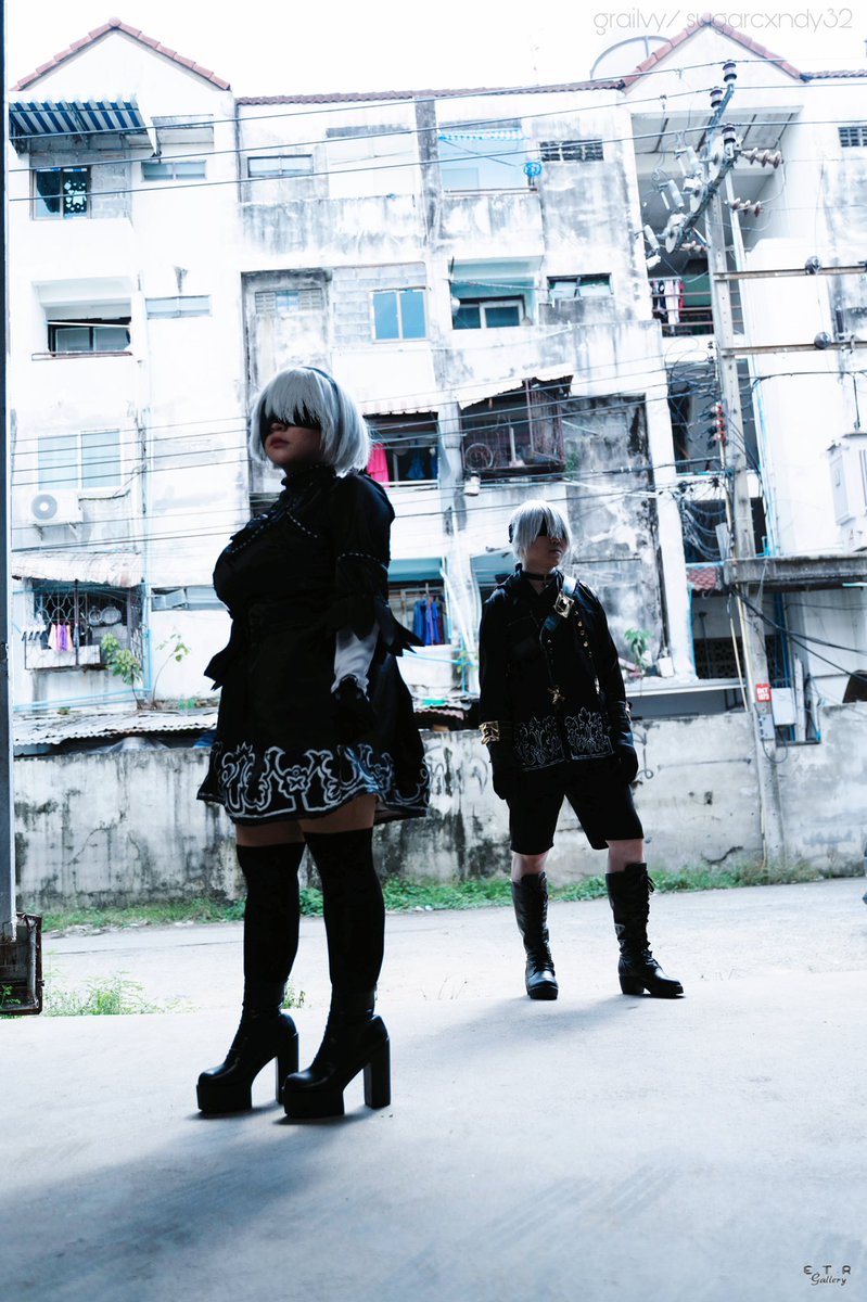 grailvy_'s tweet photo. "Do not feel bad about it. We are alive, after all. And being alive is pretty much a constant stream of embarrassment." #Pod153
CG Edited by Pass
Cosplayer: (9s) Tee/(2b) me
📷: E.T.R Gallery
#NieRAutomata #nierautomatacosplay #niercosplay #2bnier #9snier #2bcosplay #Goliath https://t.co/3KGQ5F10aR