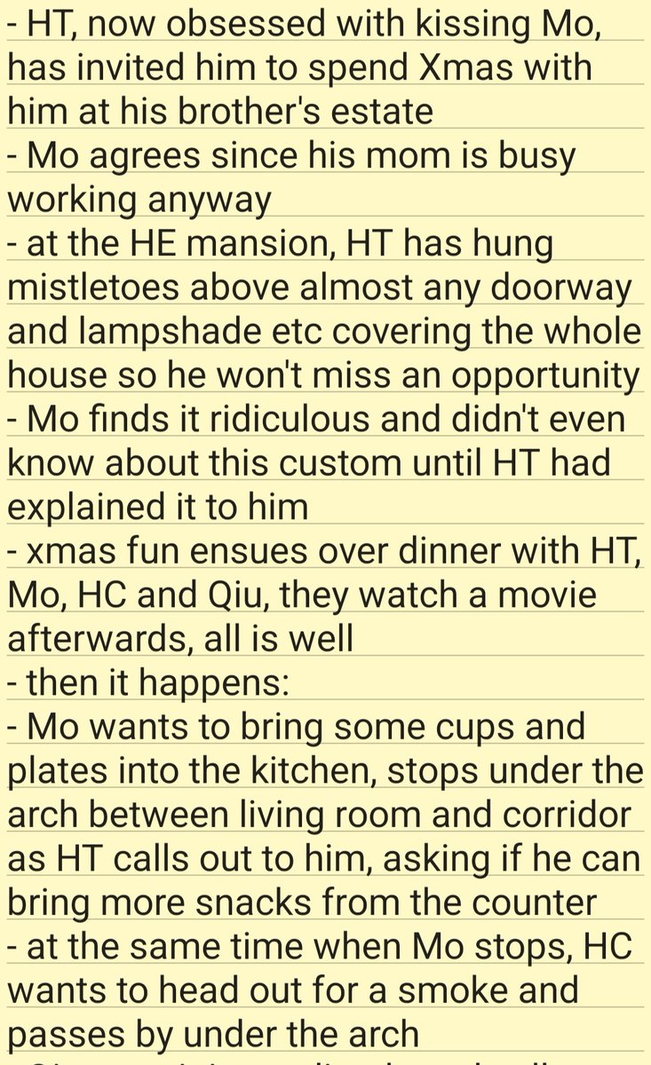 Lum_Cheng's tweet photo. Here's a stupid idea I had for a super short 19 Days Christmas oneshot lol
Not that I would ever actually write it XD #tianshan #chengmo https://t.co/LqKLAovzjP