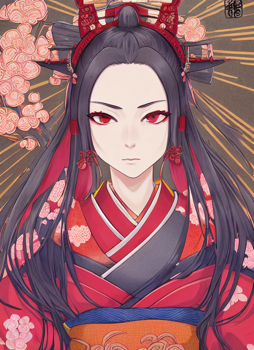 ni_961 『平安時代 和風 姫』 (Heian Period Japanese Style Hime)