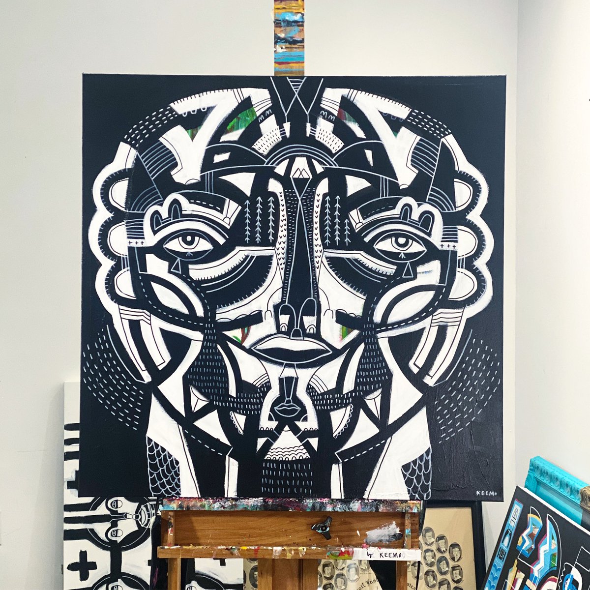 Nighttime #art drop for my art loving friends.