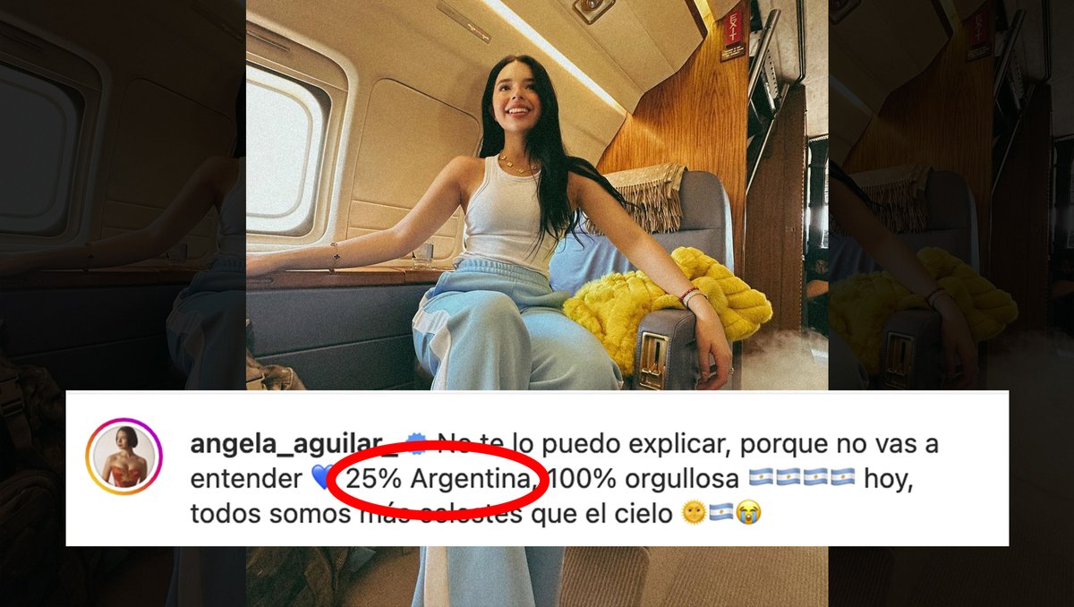 TuCosmopolis's tweet image. QUIEREN CANCELAR a ANGELA AGUILAR por DECIR QUE ES ARGENTINA
youtu.be/uo3Cdj8GV9U