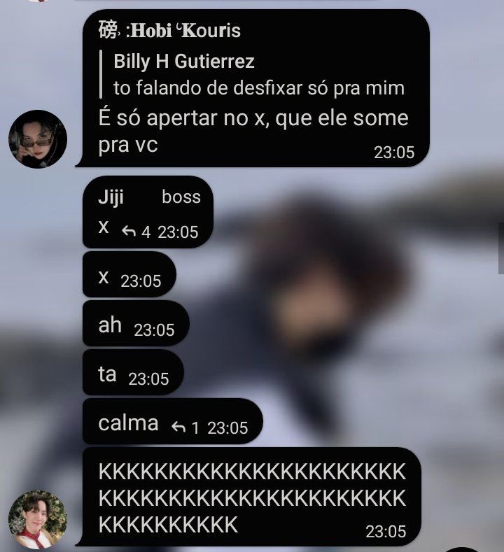 minha saúde mental desse jeitinho aqui.
