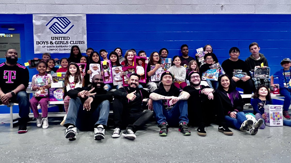 10 years ago, we started a holiday tradition of giving to the kids of the Boys &amp; Girls Club in the Inland Empire. I am happy to share our tradition for the kids in Lompoc, CA. Thank you all, past, and present, that carry the torch and give to the kids! #SMSantaBarbara🌴#SWSMRA