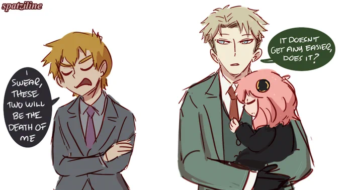 Parenting ft. Reigen and Loid Forger #SPY_FAMILY #mobpsycho100 #mp100 #reigenarataka #loidforger 