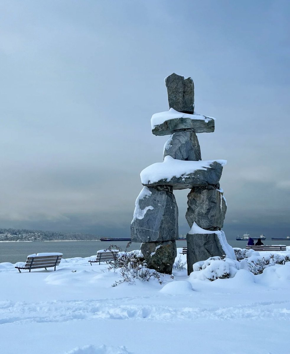 ❄️🌫🤷🏼‍♀️Noon in Vancouver☃️❄️